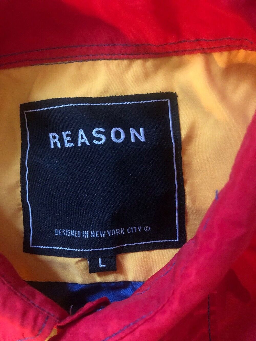 MEN’S REASON Button Down  Size L - Picture 2 of 3